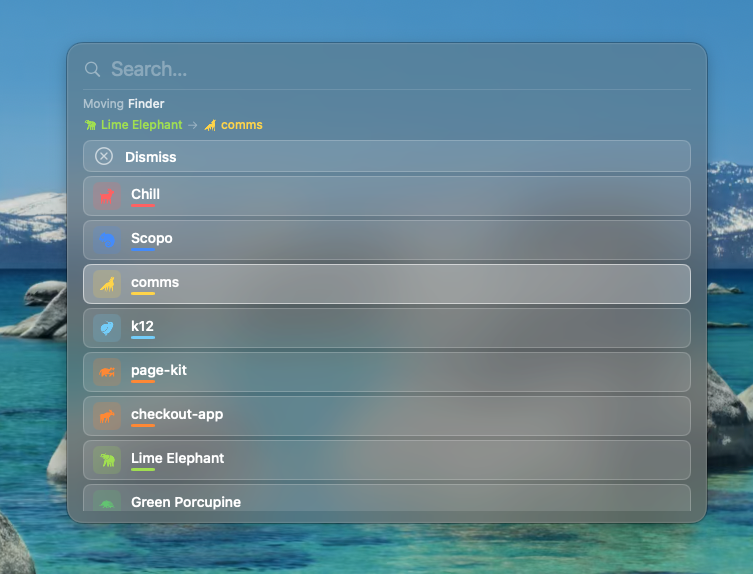 Move Window screenshot