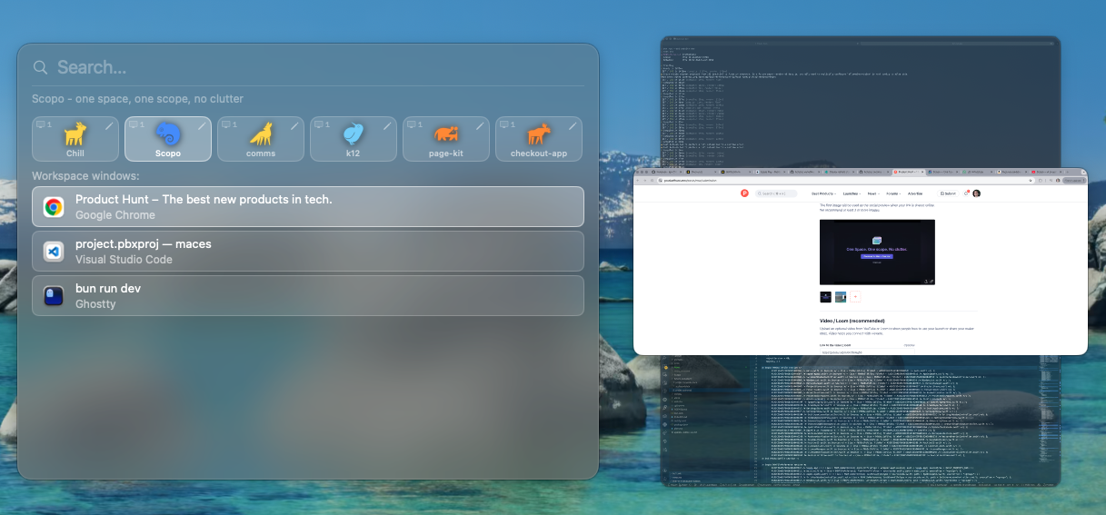 Window Switcher screenshot